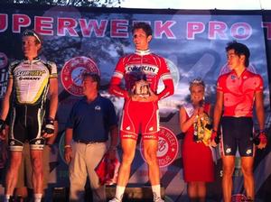 SUBWAY&#174; Pro Cycling's Matt Gorter had a podium finish in the 100 kilometre South Shore Classic in Wisconsin in the United States on Friday. 